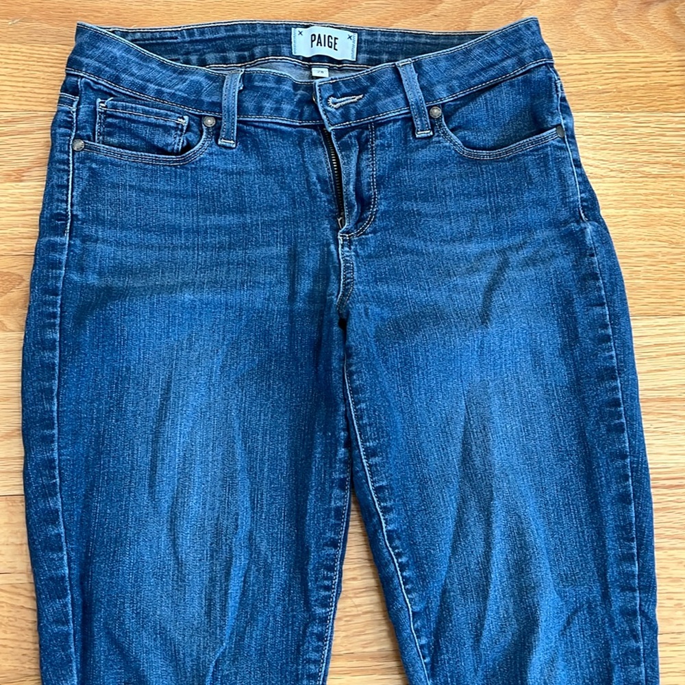Paige skinny jeans size 28